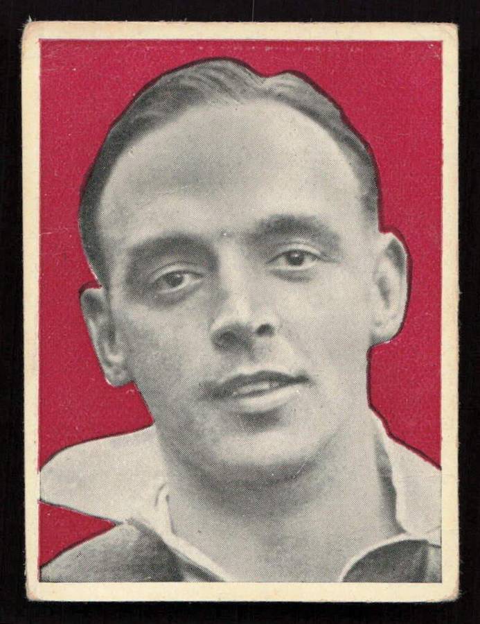 United Tobacco 1938 British Rugby Tour Cigarette Card 56 J. A. Waters