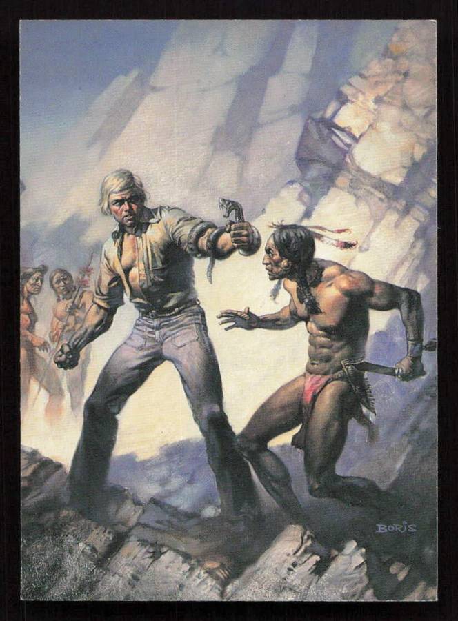 1991 Boris Vallejo 74 Apache Wells