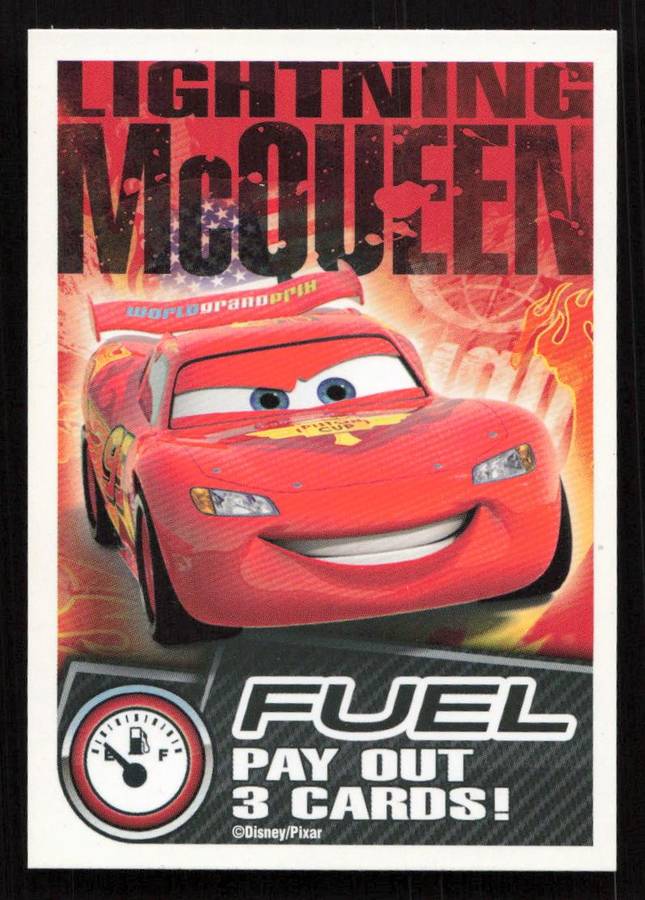 Topps Disney Pixar Cars 2 Fuel Card