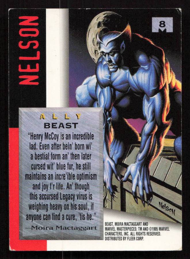 95 Marvel Masterpieces - 8 Beast