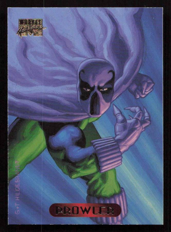 94 Marvel Masterpieces - 91 Prowler