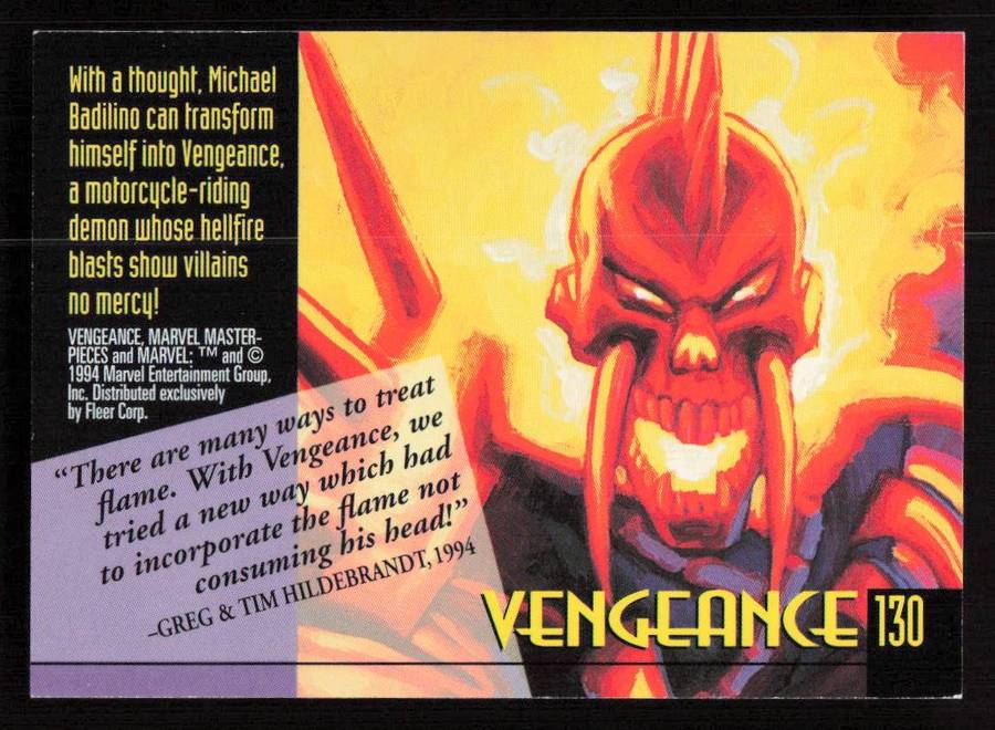 94 Marvel Masterpieces - 130 Vengeance