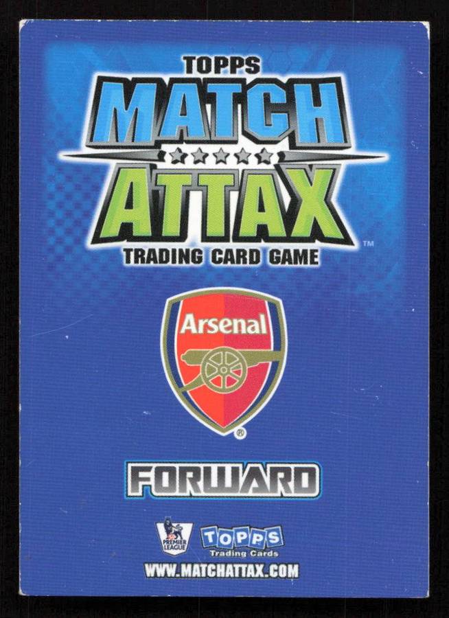 Topps Match Attax PL 2008/2009 Arsenal - Theo Walcott
