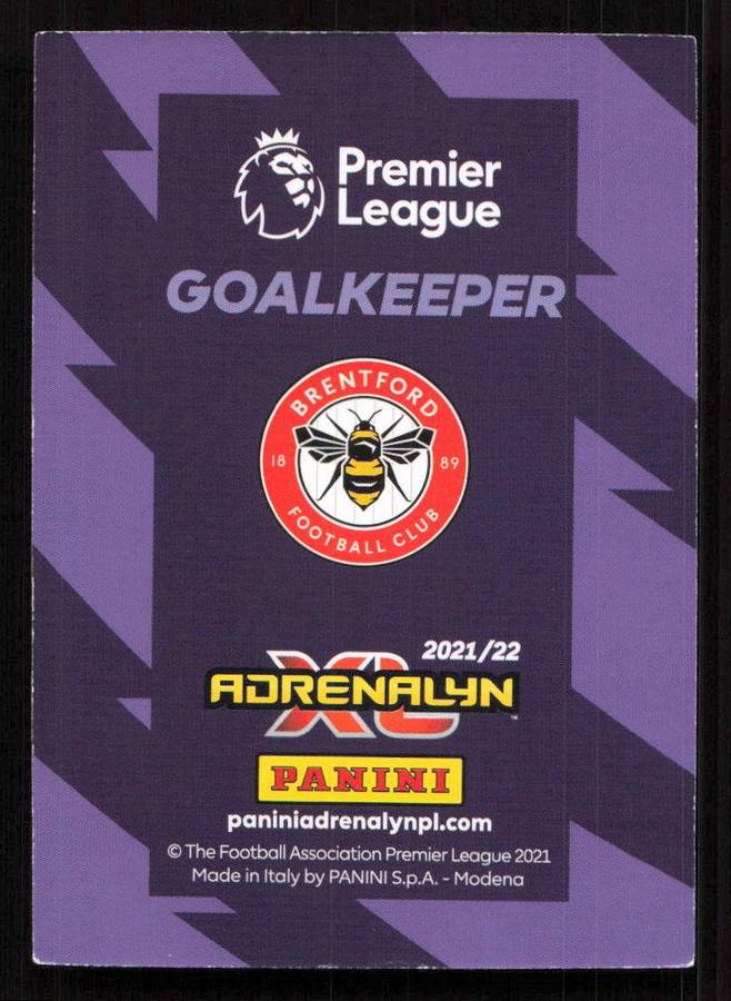 Panini Premier League 2021/22 / XL Adrenalyn - Brentford - David Raya Martin