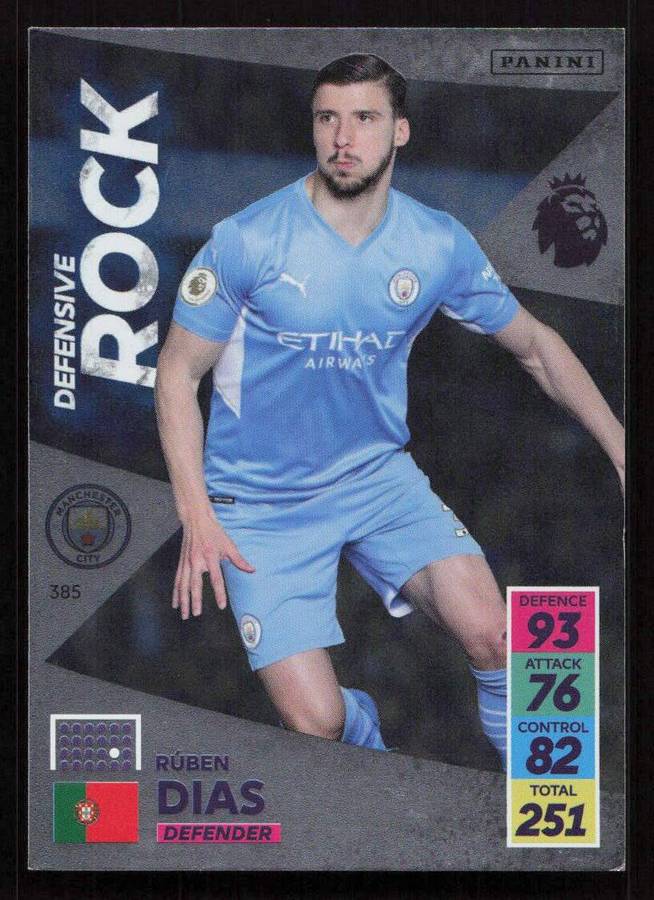Panini Premier League 2021/22 / XL Adrenalyn - Manchester City - Ruben Dias