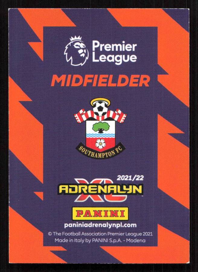 Panini Premier League 2021/22 / XL Adrenalyn - Southampton FC - James Ward-Prowse Ice