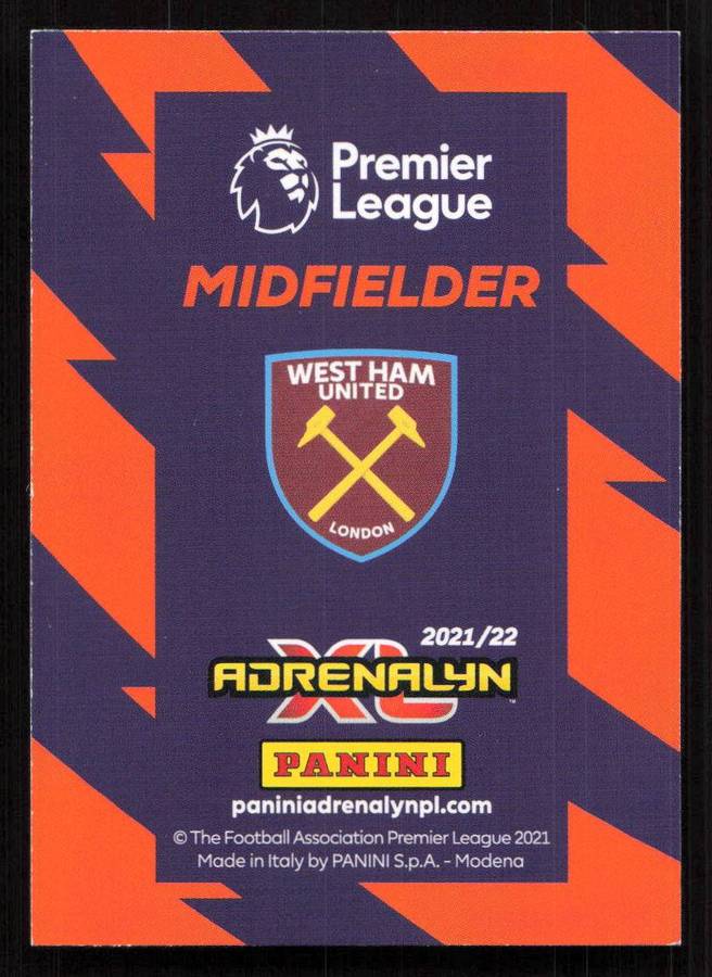 Panini Premier League 2021/22 / XL Adrenalyn - West Ham United - Arthur Masuaku