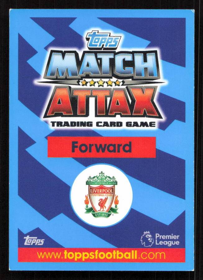 Topps Match Attax Premier League 2017/18 - Liverpool - Alex Oxlade-Chamberlain