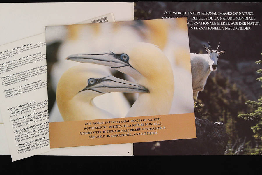 USA 1989 Our World: International Images of Nature Booklet & Stamps