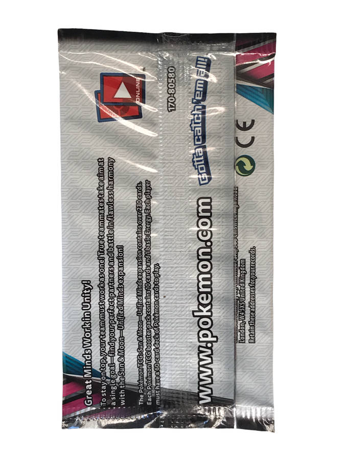 Pokemon - Sun and Moon Pre-Release Sample Pack - Unified Minds (FACTORY SEALED)