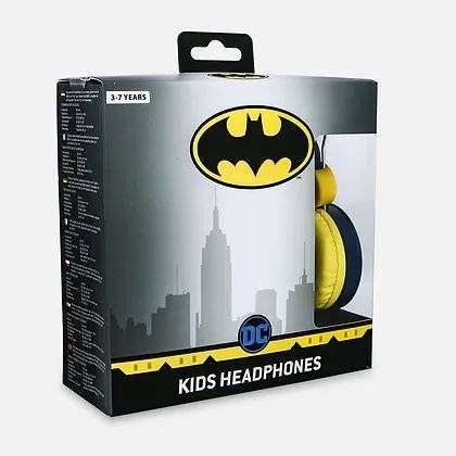 OTL Batman Caped Crusader Wired On-Ear Kids Headphones