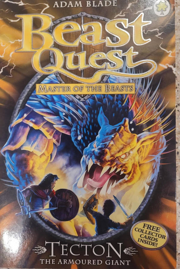 BEAST QUEST BY ADAM BLADE. 12 BOOKS TO ENJOY AND DISPLAY IN YOUR COLLECTION-7 YEARS +(SEE PICTURES)