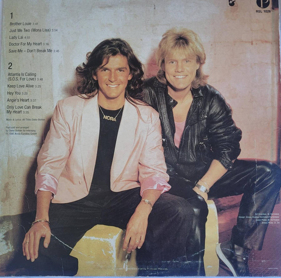 MODERN TALKING, READY FOR ROMANCE ALBUM NUMER 3, VERY GOOD