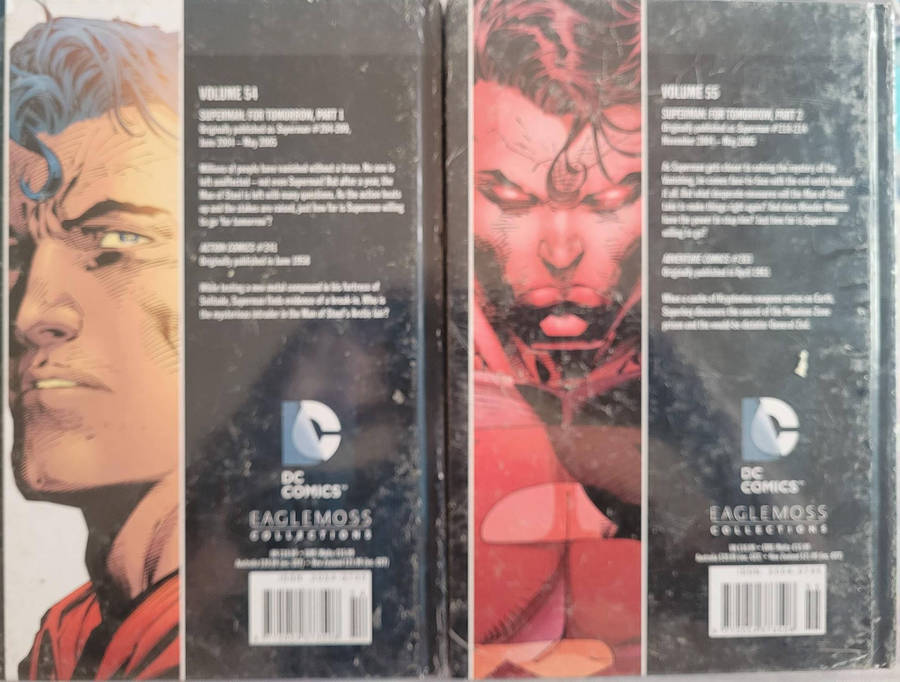 DC COMICS GRAPHIC NOVEL COLLECTION-SUPERMAN FOR TOMORROW-PART 1 AND 2