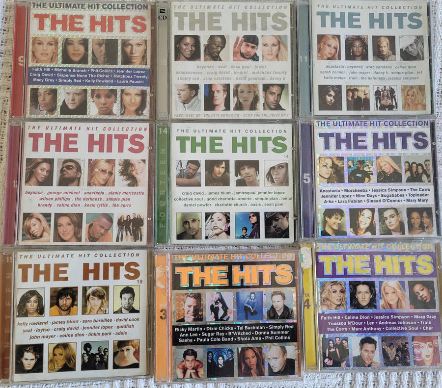 THE HITS-THE ULTIMATE HIT COLLECTION NINE OF THE BEST CD'S