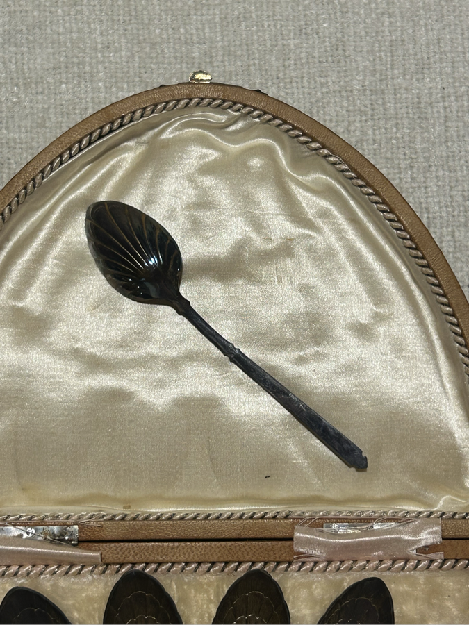 Vintage silver-plated teaspoons