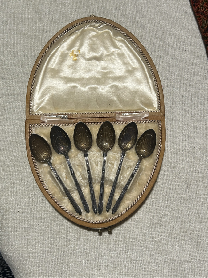 Vintage silver-plated teaspoons