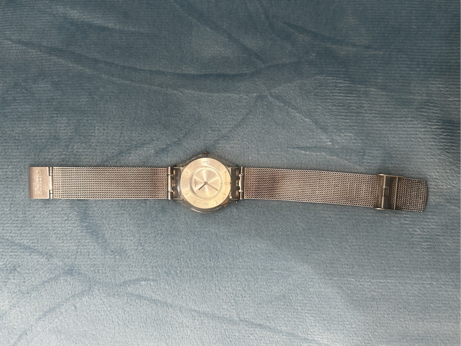 Vintage Swatch skin quartz watch