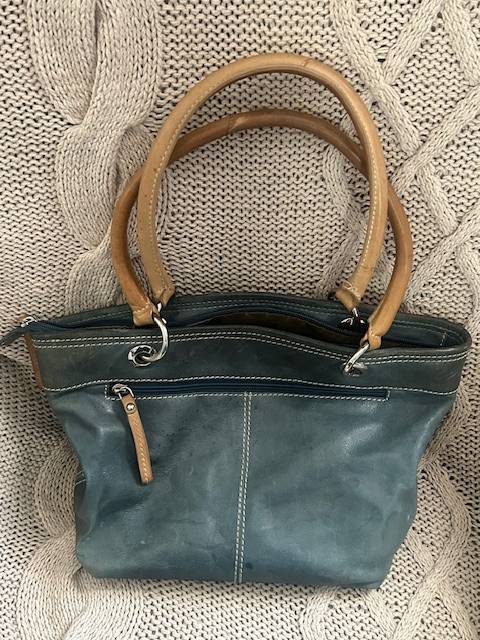 Polo sky blue hand bag