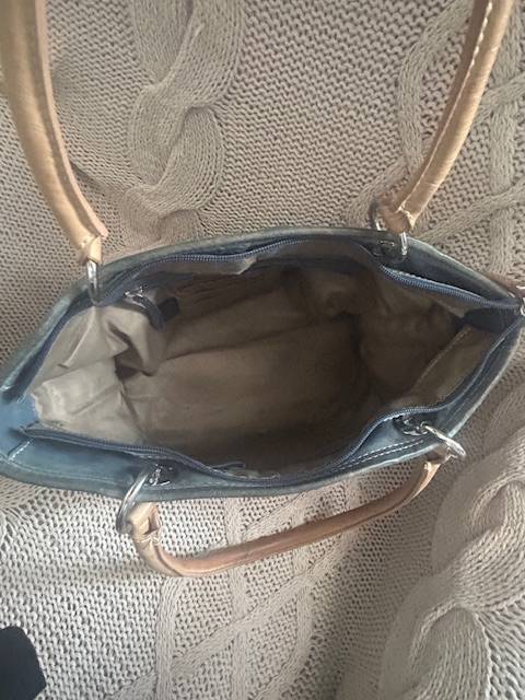 Polo sky blue hand bag