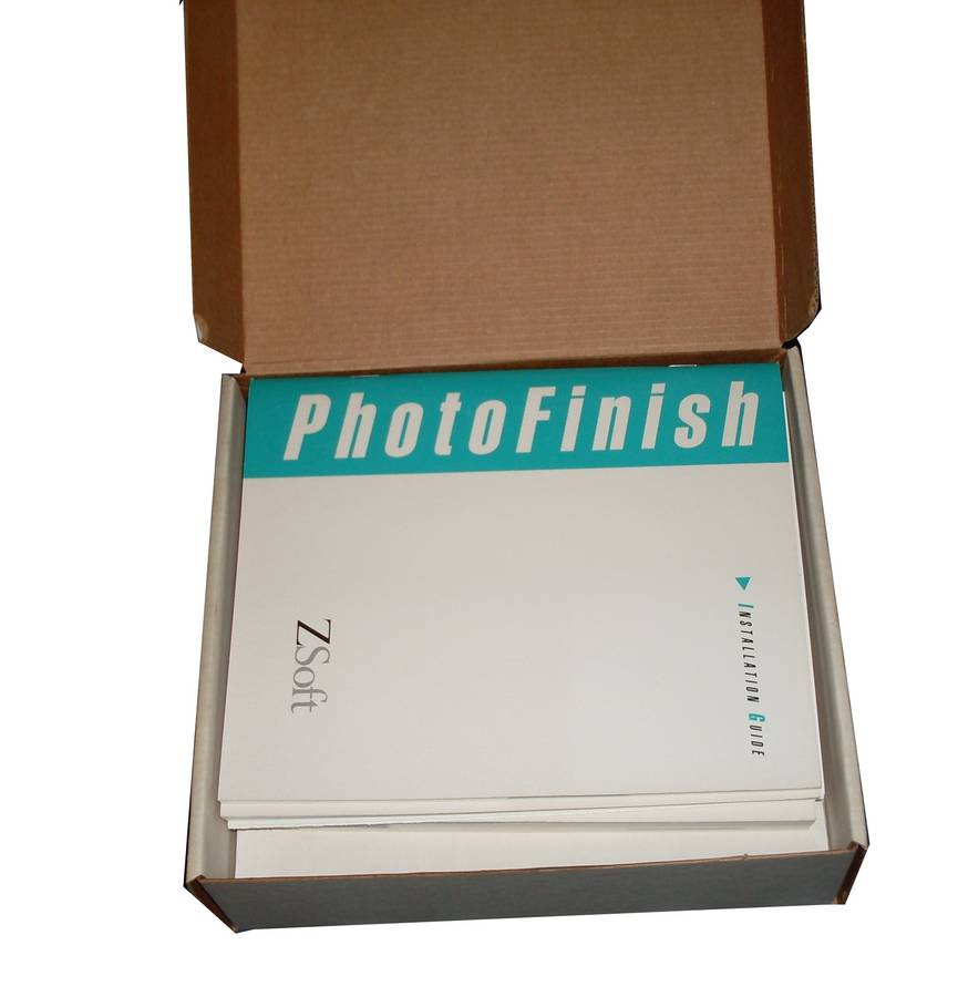 Zsoft Photofinish 2 boxed 3.5 inch Disks for Windows 3.0 (1992)