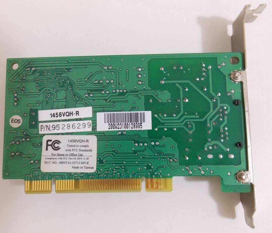 Rockwell 1456VQH-R PCI Data/Fax Modem (1998)