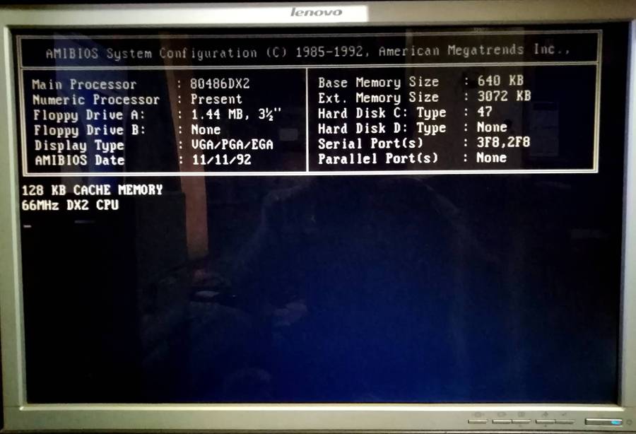 Unichip 486WB Intel 486 DX2-66Mhz Overdrive 4MB RAM