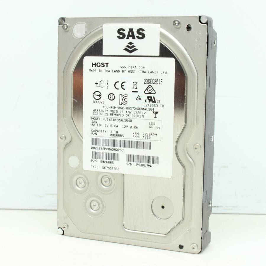 *Late Entry* 3TB HGST UltraStar 3.5 inch SAS Server Hard Drive