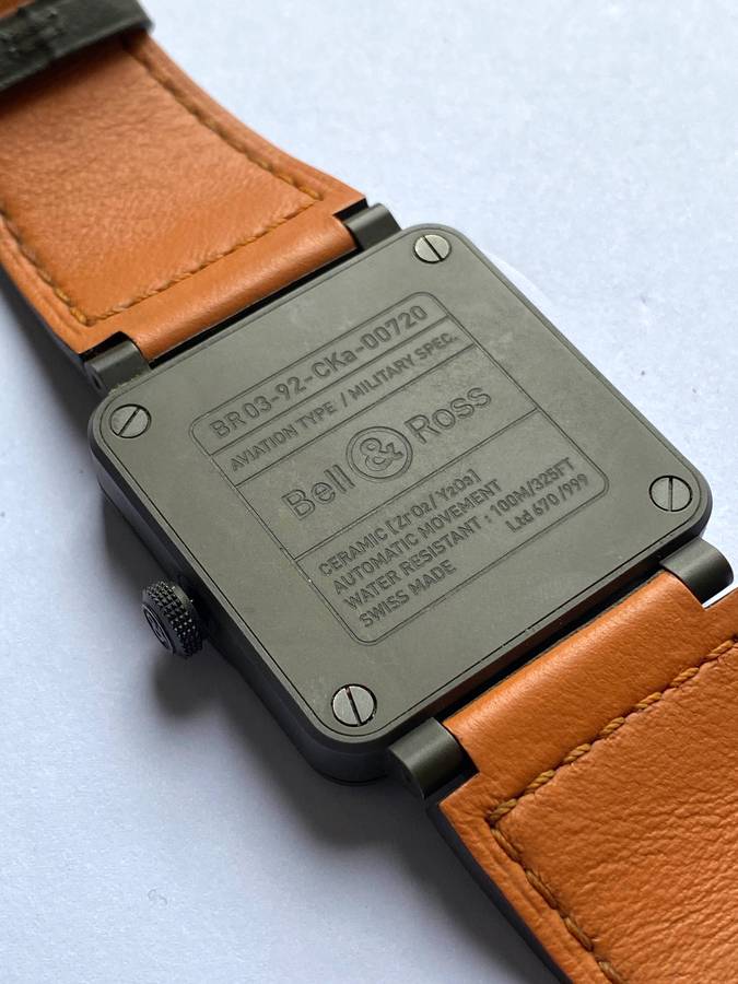 Bell& Ross MA-1 Military/Aviation Limited Edition Watch
