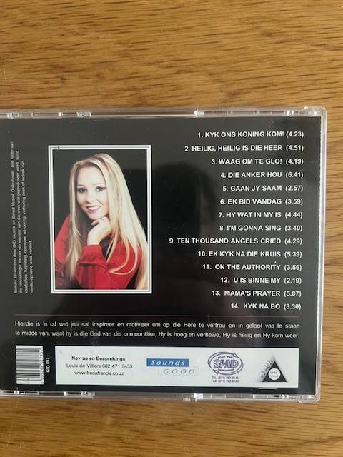 CD: Freda Francis.  Waag om te glo.
