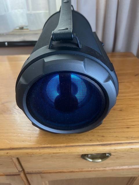 Astrum Wireless Bluetooth LED Boombox Barrel LED Speaker- ST390