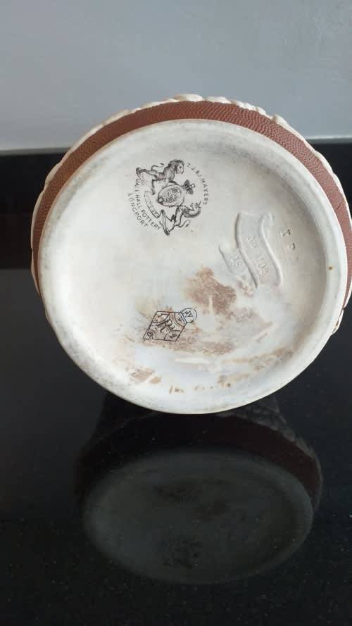 T.J & Mayer Dale Hall pottery - Longport Jug 1850s Paul et Virginie.