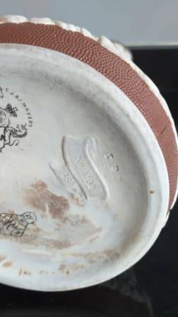 T.J & Mayer Dale Hall pottery - Longport Jug 1850s Paul et Virginie.