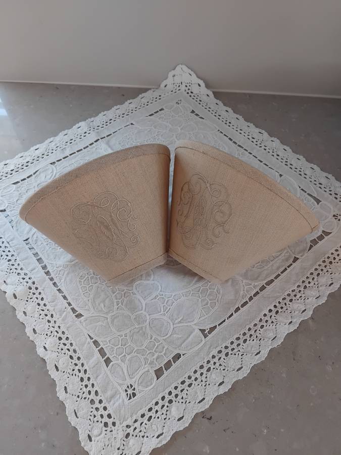 1980s Biggie Best lamp shades.