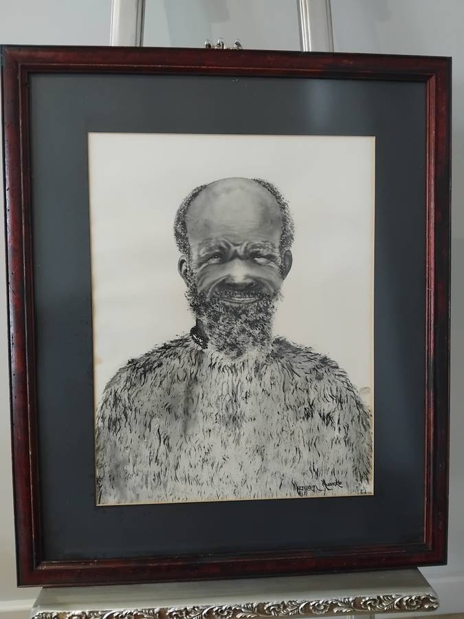 Mizraim Maseko (South Africa, 1927 - 1994), Portrait of a Man