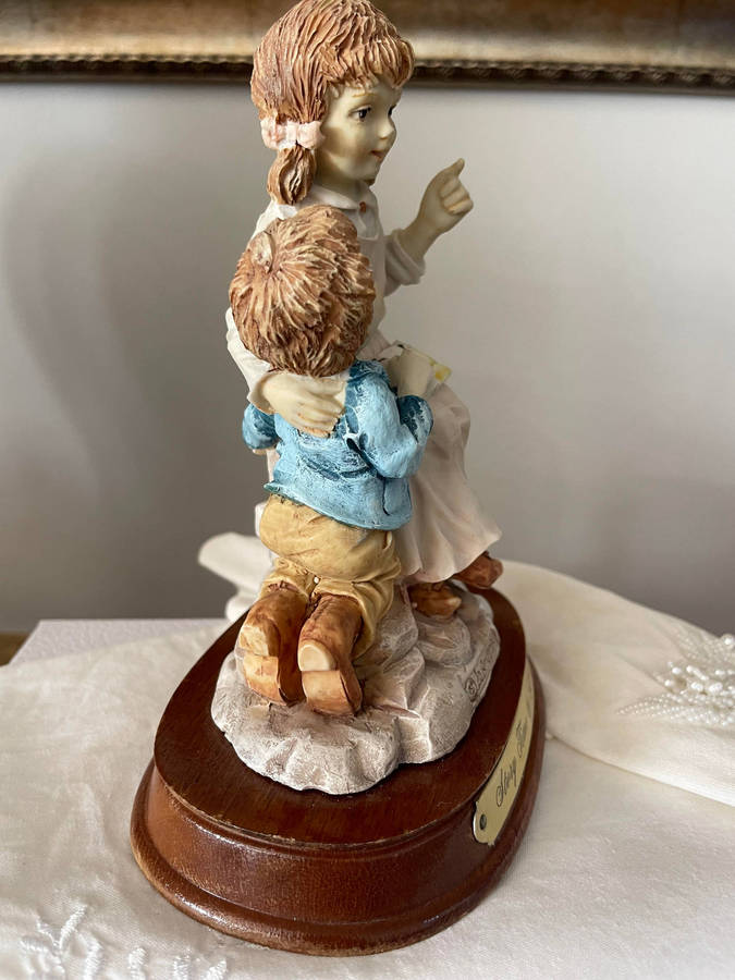 Story Time by Leonardo signed On Plinth from the "Bedtime series"