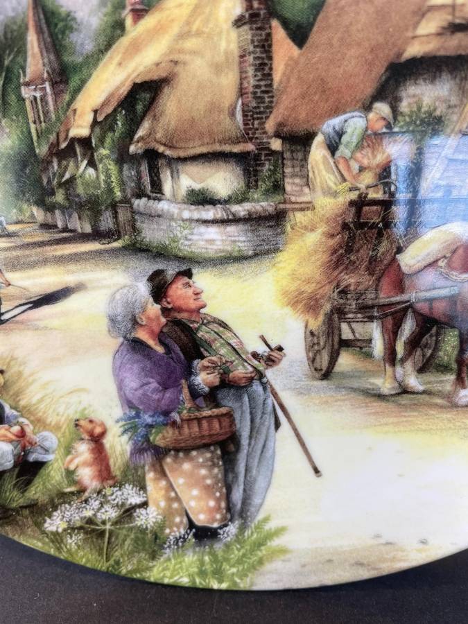 Royal Doulton "The THATCHER" by Susan Neale Second Issue "Old Country Crafts"