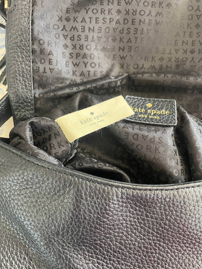 Kate Spade - cow leather shoulder bag.