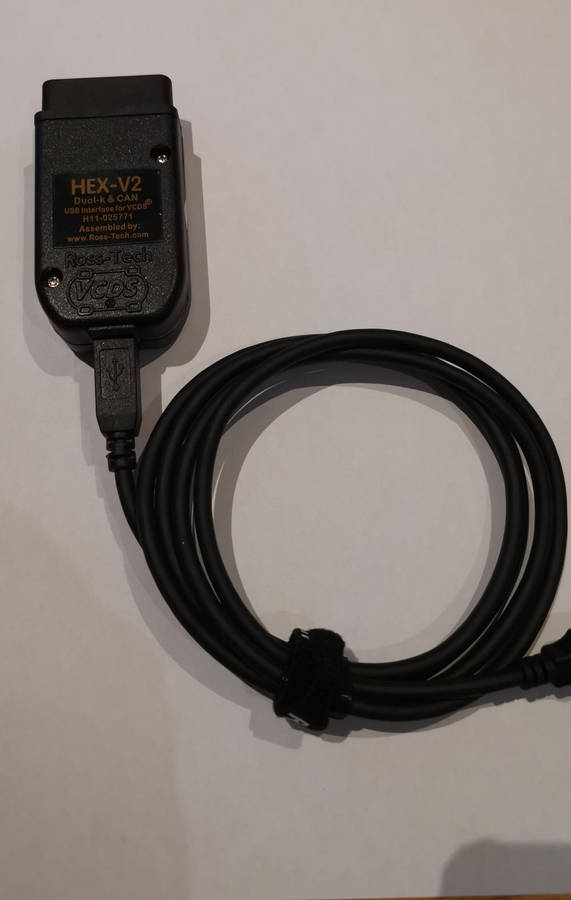 VCDS diagnostic cable and software for Audi and Volkswagen