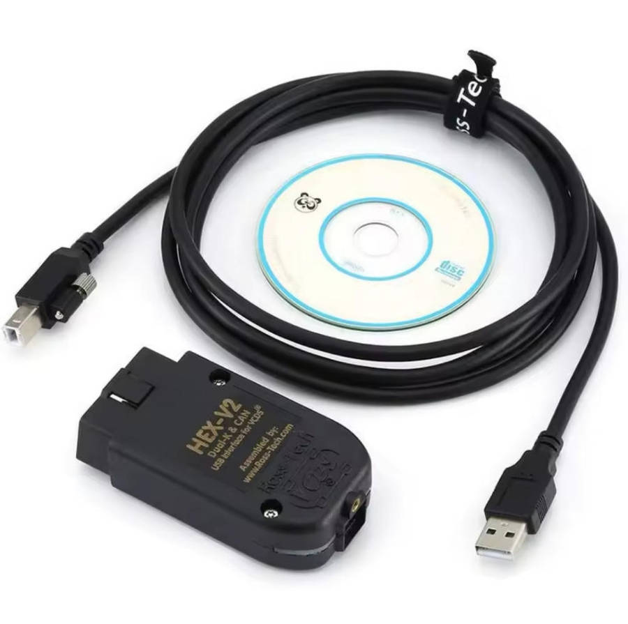 VCDS diagnostic cable and software for Audi and Volkswagen