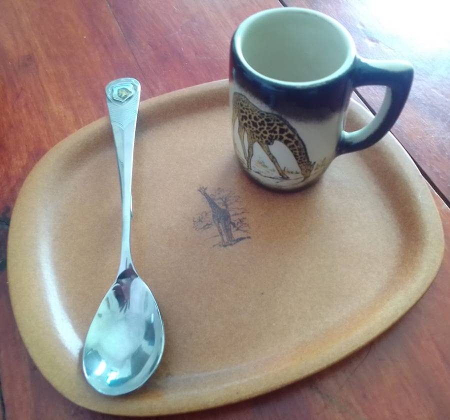 KRUGER NATIONAL PARK - 3 vintage collectable items as illustrated.