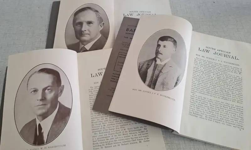 THE SOUTH AFRICAN LAW JOURNAL 1929 - 1942 - PLEASE READ DESCRIPTION.