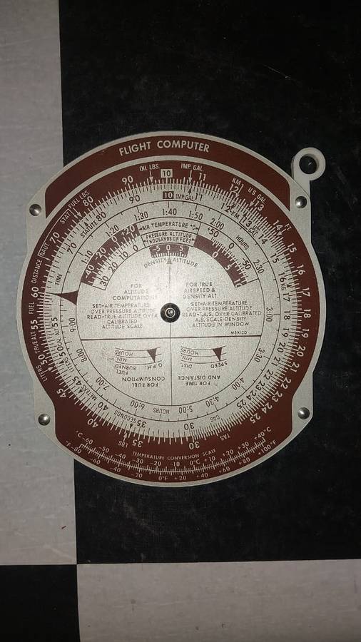 Vintage Jeppesen and Sanderson Flight Computers as illustrated.