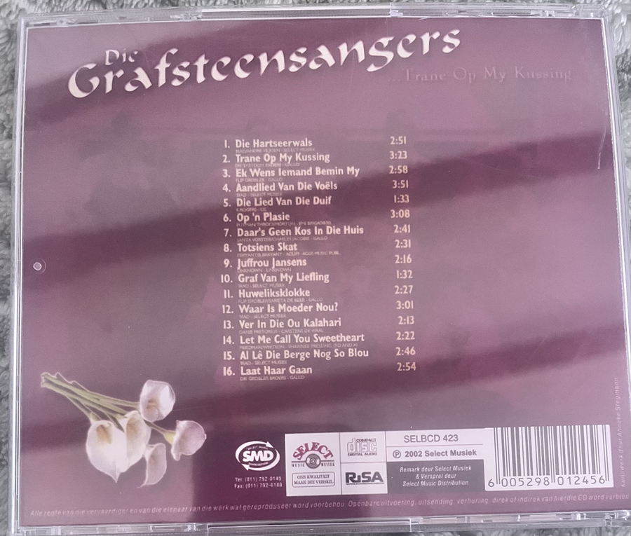 Die Grafsteensangers - Trane op my Kussing SELBCD423