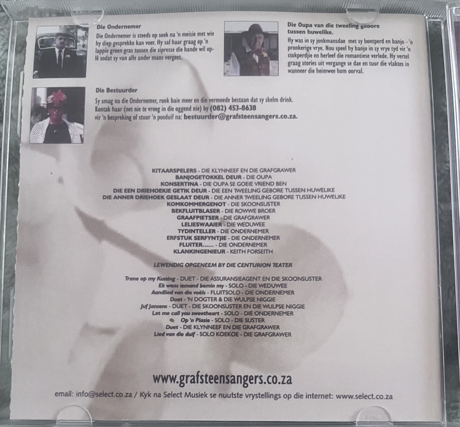 Die Grafsteensangers - Trane op my Kussing SELBCD423
