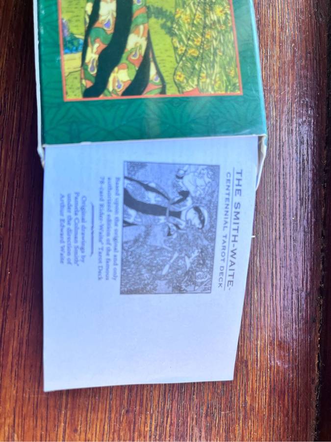 Smith Waite tarot cards pack