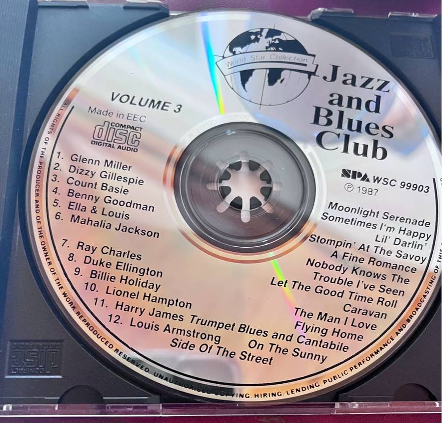 Jazz and Blues Club Volume 3 (WSC99903)
