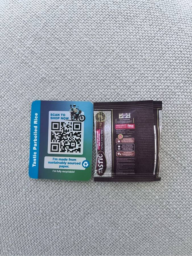 Little Shop Checkers Tastic rice (mini toy)