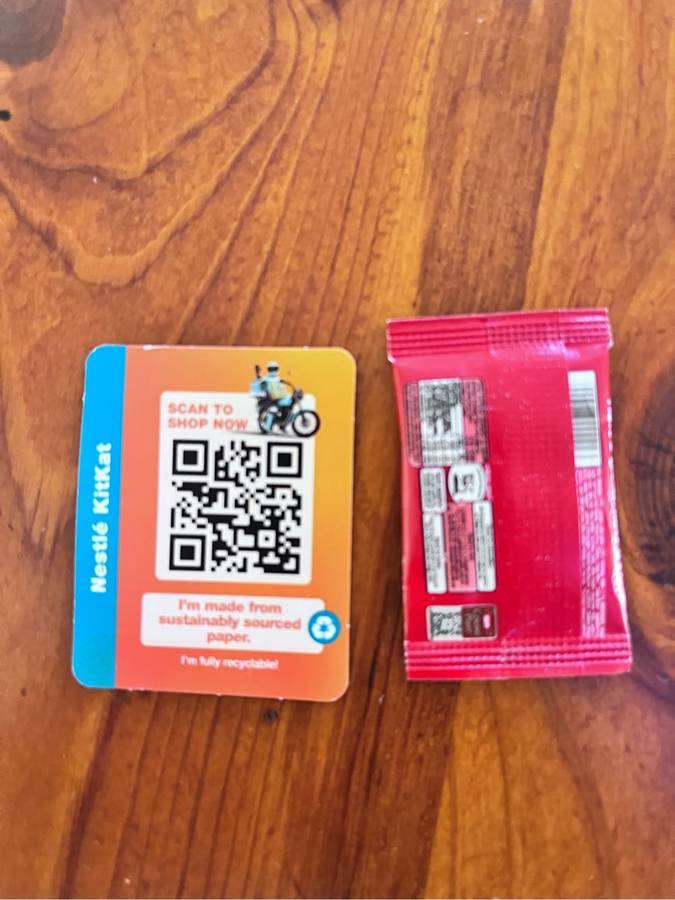 Little Shop Checkers Nestle KitKat (mini toy)