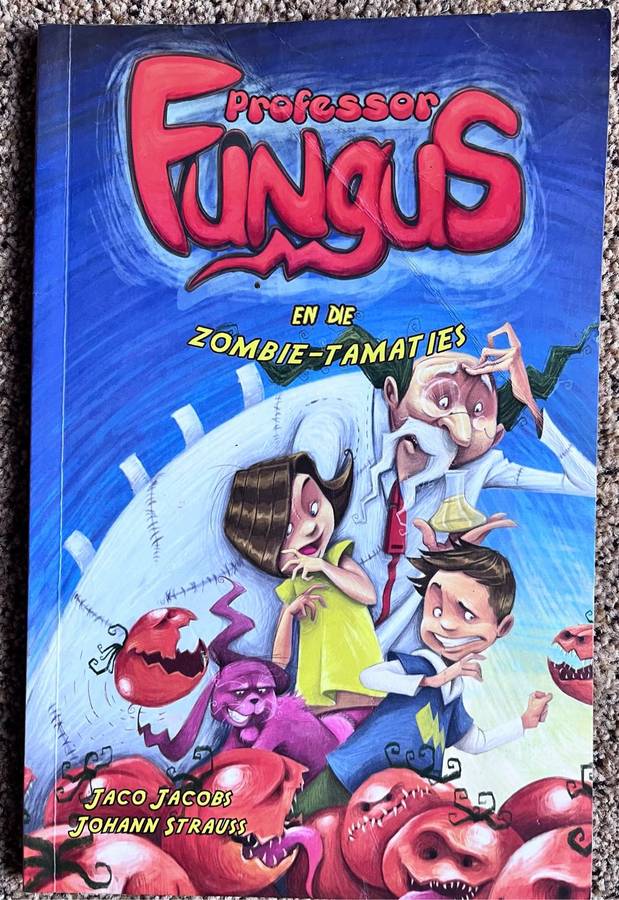 6 Professor Fungus books - Jaco Jacobs en Johann Strauss